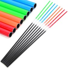 30" Carbon Arrows Shaft SP500 ID6.2mm Archery DIY Compound Recurve Bow Hunting