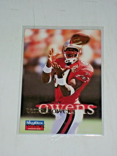 1996 Skybox Impact Rookies 62 Terrell Owens RC 49ers Eagles Cowboys HOF