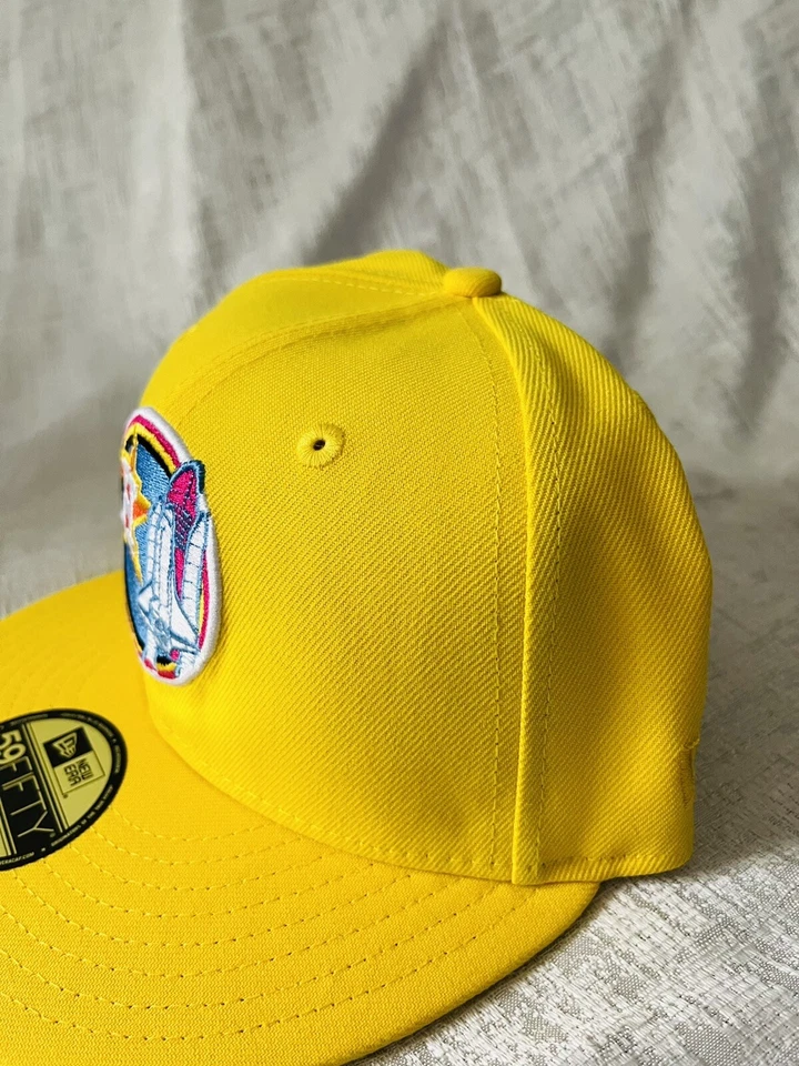 New Era Houston Astros Apollo 11 Turn Back the Clock 59fifty 5950 7 1/4 Hat Cap - Image 4 of 4