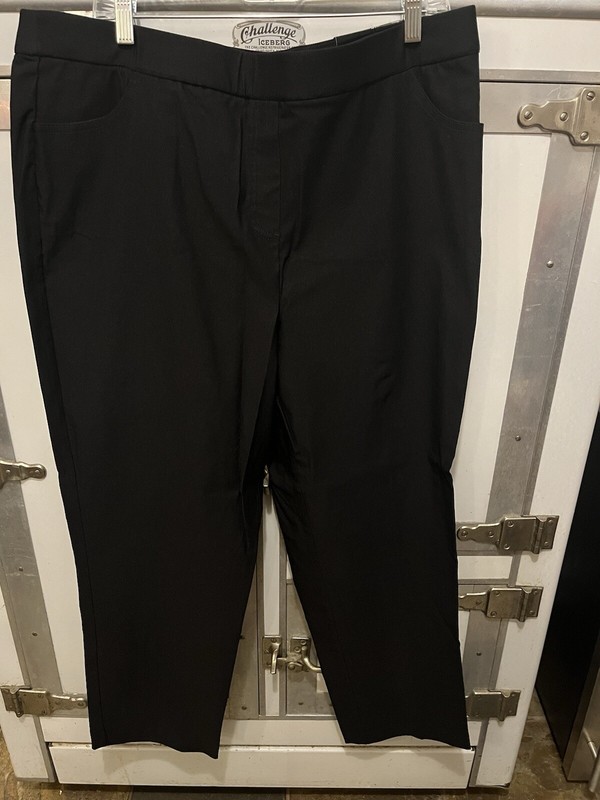 Brand New Black Alfred Dunner  Women’s Dress Pants -Size 18