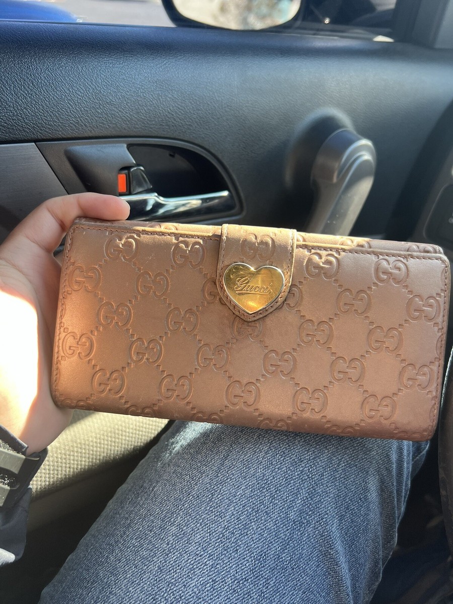 Gucci Guccissima Long Wallet Heart | eBay display picture 1
