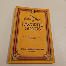 The Golden book of favorite songs Hall McCreary copy 1951 TB