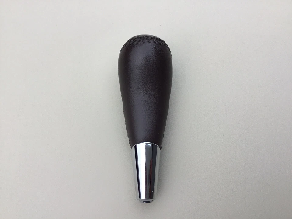 Cadillac DTS 2006-2011 perilla de cambio automática perilla de cambio cuero marrón OEM Foto 4 de 4