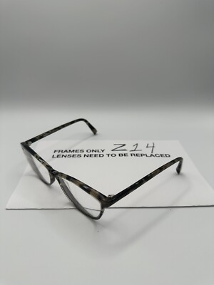Warby Parker Louise W 189 Eyeglasses Frames Gray Tortoise  display picture 3