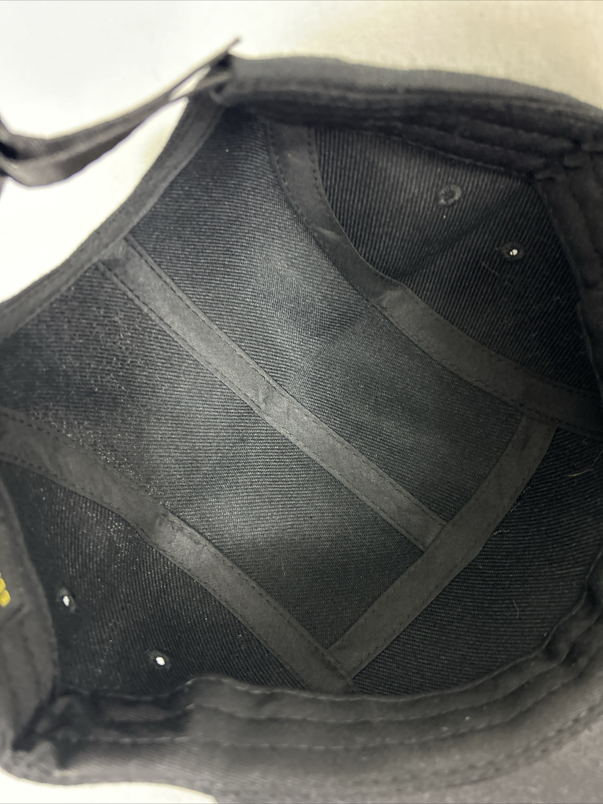 Elvon Five Panel Black Strapback Baseball Hat Adj… - image 14