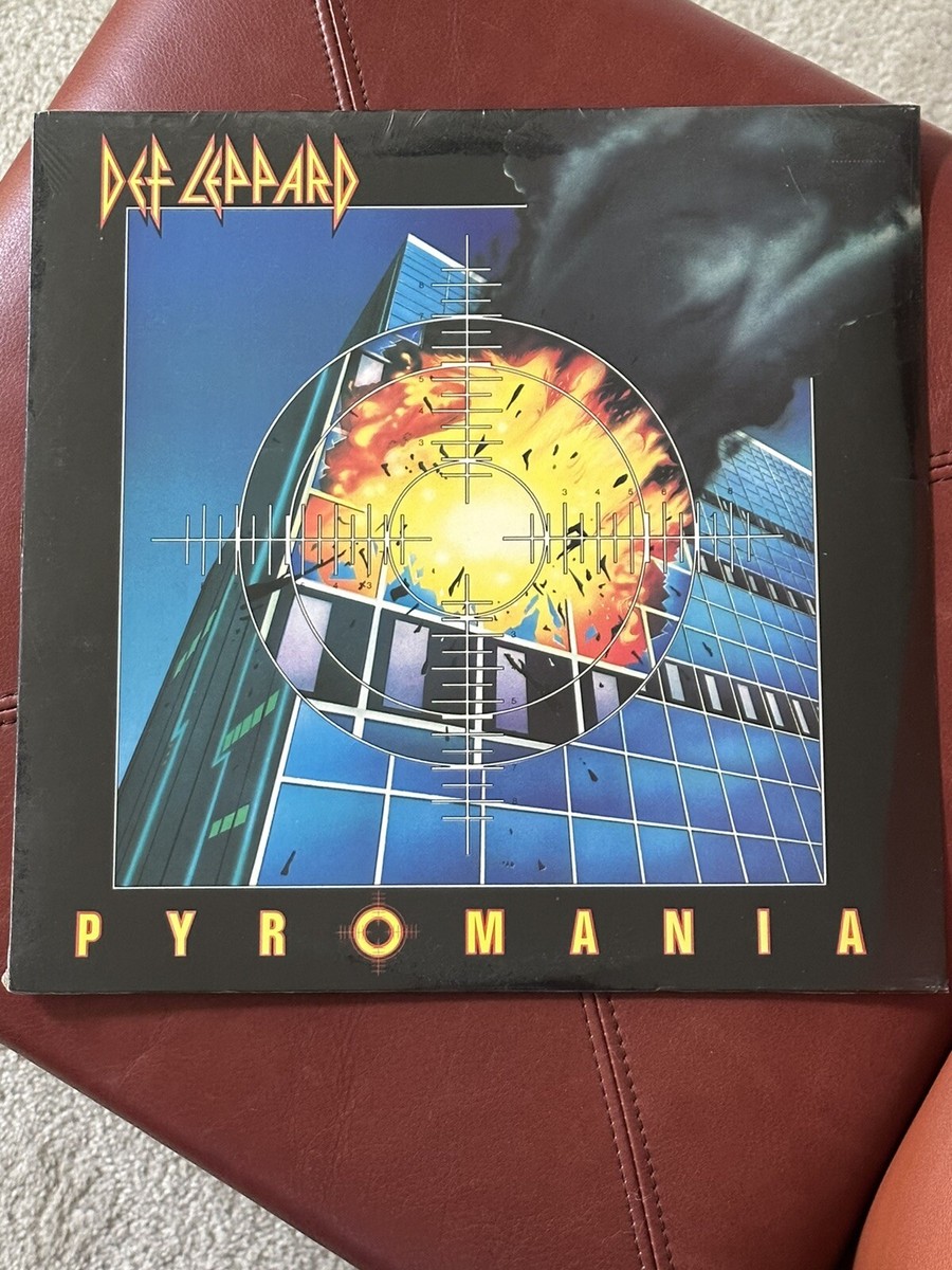 DEF LEPPARD - PYROMANIA 1983 US 1st PRESS SEALED VINYL/LP