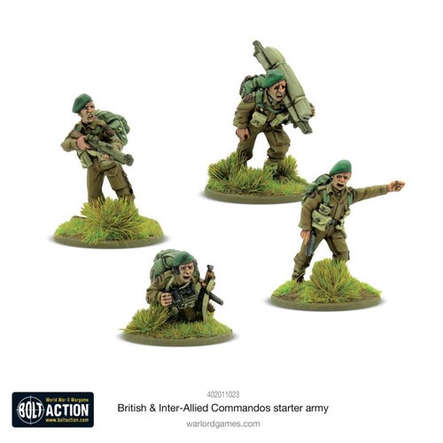 British & Inter-Allied Commandos Starter Army Bolt Action Warlord Games NEU/OVP - Bild 6 von 10