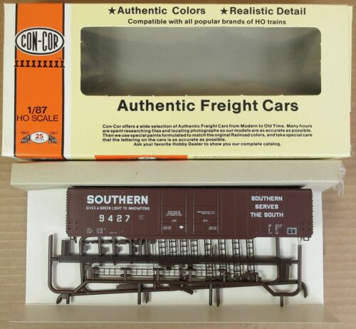 Con-Cor 0001-009613 60′ Greenville Southern Railway Boxcar (Kit) HO-Scale NOS