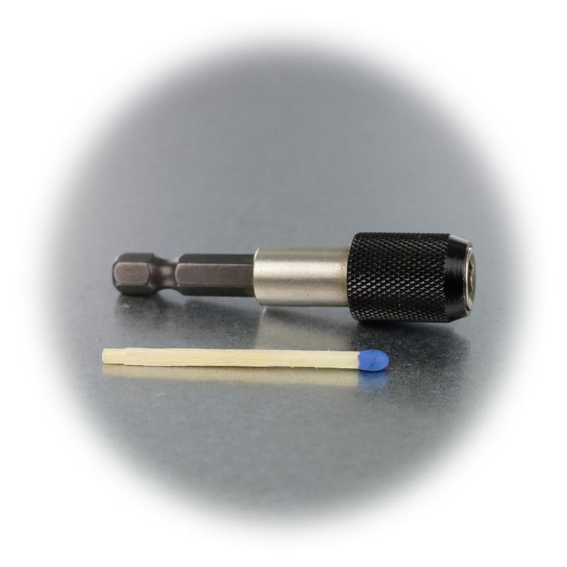 HÖGERT Bithalter 1/4" Quick-Release Magnetisch - Foto 5
