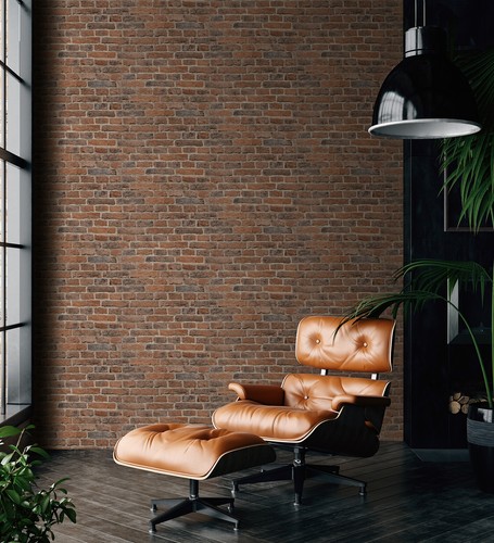 Realistic 3D Vintage Brick Effect Rustic Stone Grey Textured Vinyl Wallpaper - Picture 48 of 64