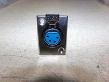 NEW Switchcraft 44-622 4-Pin XLR Panel Mount Female Receptacle  *FREE SHIPPING*