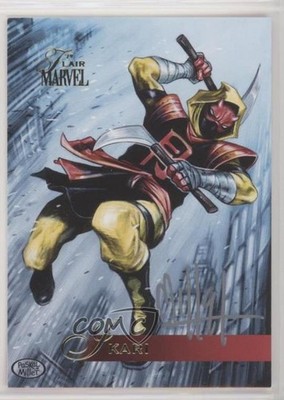 2019 Flair Marvel Base Auto 25/30 Ikari by Paskal Millet #35 Auto 0zu