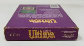 NES Nintendo - Ultima Exodus - CIB Complete in Box w/ Manual - Tested (FCI 1989)