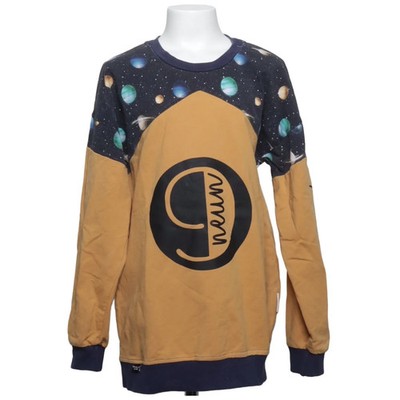 Handmade, Sweatshirt, Größe: 150, Braun/Blau/Mehrfarbig, Print, Sweat #BCC