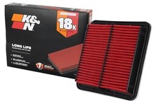 Engine Air Filter: Long Life 18,000 Mile Replacement Air Filter: Compatible