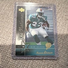 Upper Deck 2005 The National Ronnie Brown #NFL5 Miami Dolphins Promo