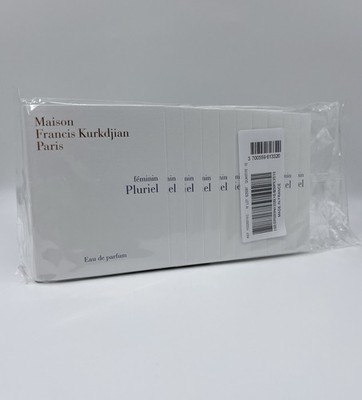 10 x Maison Francis Kurkdjian Feminin Pluriel Eau De Parfum 2ml Each Total 20ml