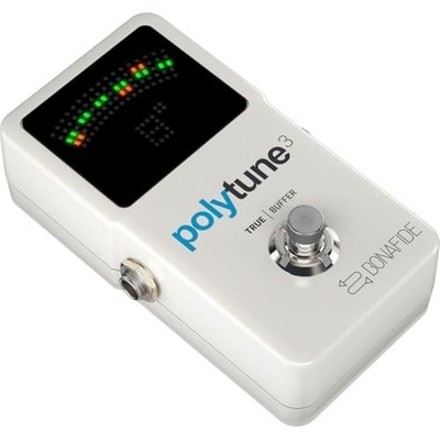 tc electronic Polyphonic Tuner POLYTUNE 3 [Originalprodukt für den Haushalt]