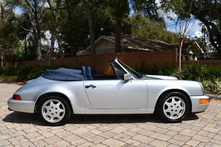 1991 Porsche 911 Carrera 2 Cabriolet 48 028 Actual Miles Clean Carfax