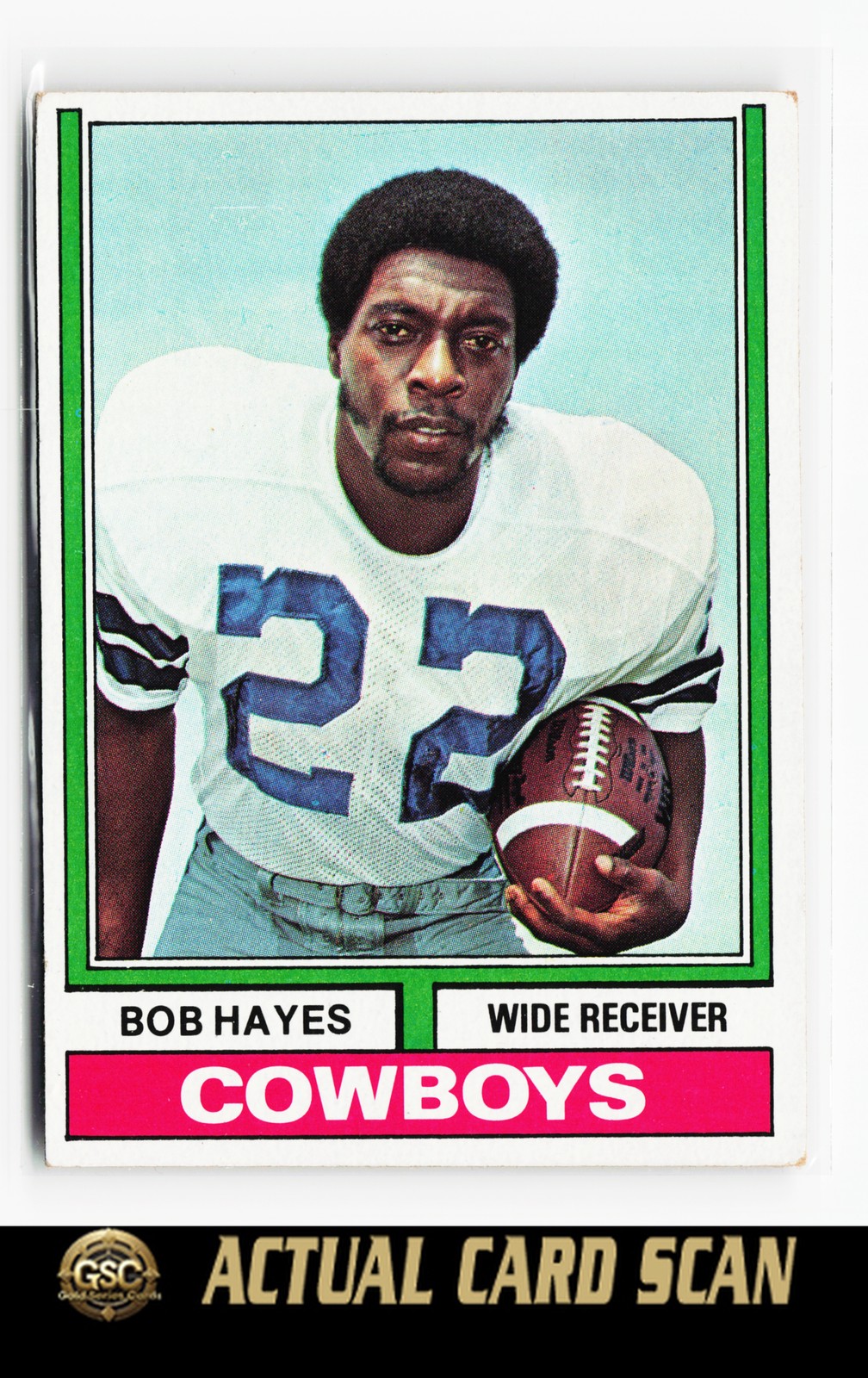 1974 Topps Bob Hayes #28 Dallas Cowboys