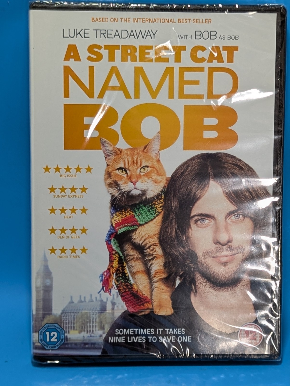 A Street Cat Named Bob DVD 2016 Luke Treadaway Certificate 12 Brand New Sealed - Image 3