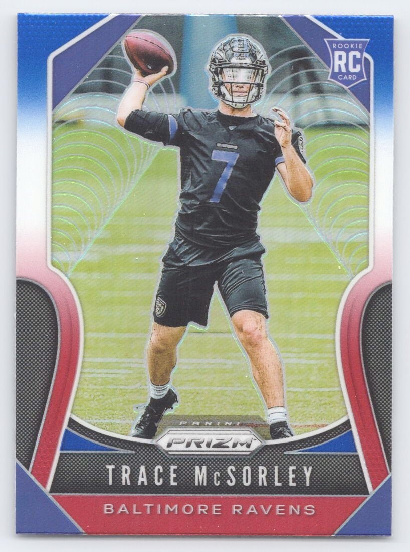 2019 Panini Prizm #309 Trace McSorley Red White and Blue