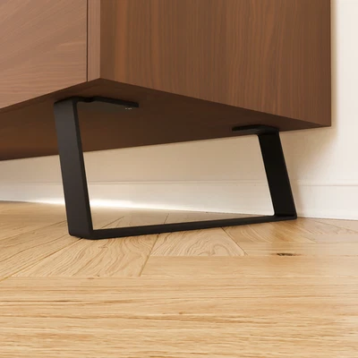 Moderne Möbelfüße Set - MAILAND - Möbelbeine Waschtischunterschrank, Möbelkufen - Bild 1 von 4
