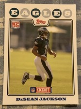 2008 Topps Kickoff #192 DeSean Jackson RC Mint