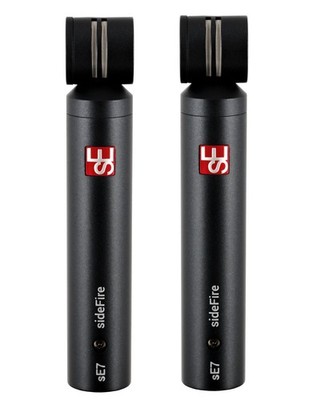 Pair Se Electronics sE7sF SideFire Live Sound / Recording Condenser Microphones