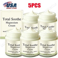 5x Total Soothe Magnesium Cream Total Relief Magnesium Creams Nerve Pain Relief