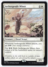 Aethergeode Miner R Commander: Modern Horizons 3 163 NM