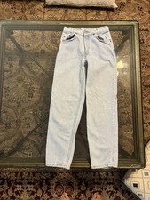 Vintage Levi s 550 Student Jeans W26 L28 USA Light Wash Relaxed Fit Denim
