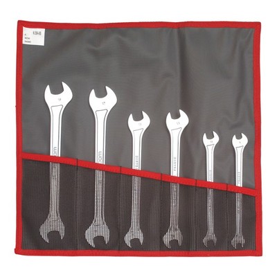 Facom Doppelgabelschlüssel extra flach Satz in Tasche 6-tlg.