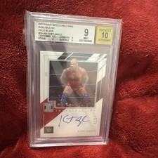 2022 Kurt Angle Panini Impeccable Ink Holo Silver Autograph Auto/25 BGS 9/10 HOF