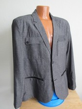 Kenneth Cole Reaction Gray Sport Coat Fits M Regular Or L Slim 
