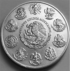 Mexico Liberty 2004, 1 Oz .999 Fine Silver Coin, Oz Libertad Plata 999 KEY-DATE. — photo 2