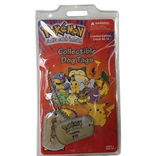 Pokemon Toys - Vintage 1999 Collectible Dog Tags - ARCANINE #59