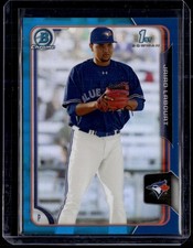 2015 Bowman #BCP94 Jairo Labourt Chrome Prospects Blue Refractors #/150