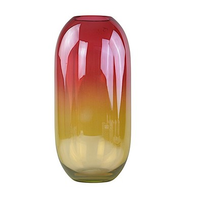 Blenko Amberina Pillenvase, 14 cm
