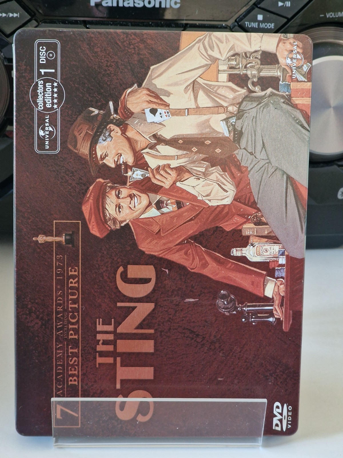 The Sting Collectors Edition DVD Steelbook 1 Disc Nordic Import 1973 Comedy