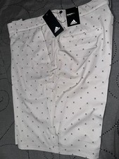 ADIDAS ULTIMATE 365 WOVEN GRAY 2 TREE PRINT GOLF SHORTS SIZE 36 MEN NWT 65.00