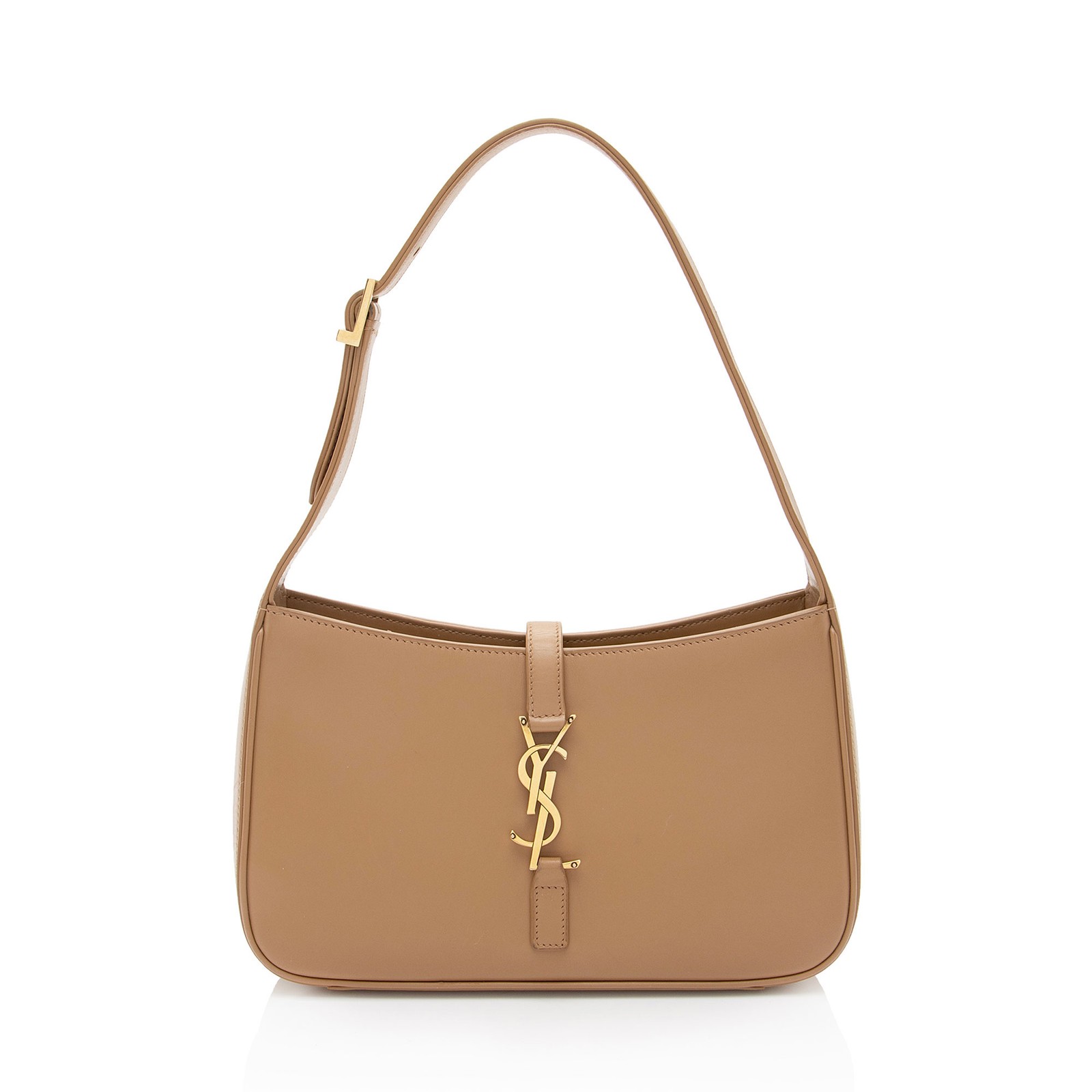 Saint Laurent Monogramma in pelle di vitello liscia Le 5 A 7 Hobo