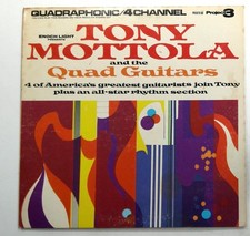 Tony Mottola – Quad Guitars LP Record 1973 Project 3 Jazz Funk 33 RPM