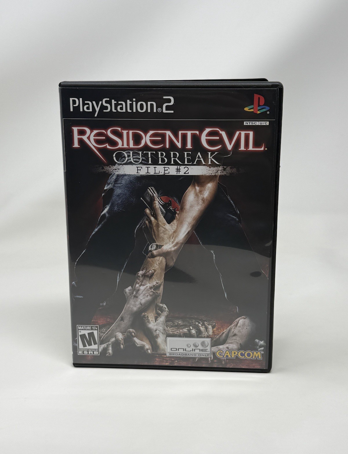 Resident Evil Outbreak File 2 PS2 PlayStation 2 Complete CIB + Reg Card Tested