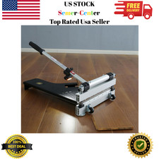 Laminate Floor Cutter, 13  Vinyl Floor Cutter with Wheels   Easy Angle  Length