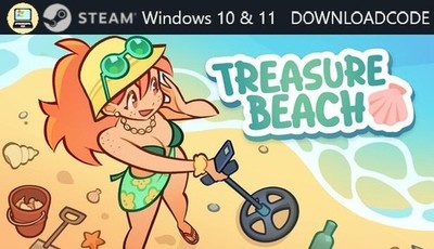 NEU PC Computer Spiel Treasure Beach für Windows 10 11 STEAM Download Code Key