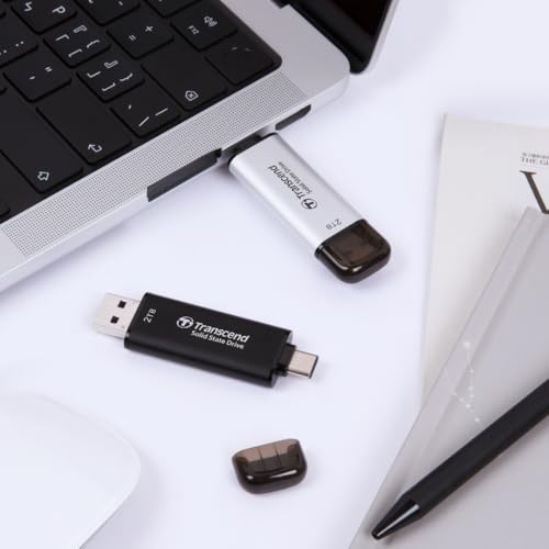 Transcend Japan Transcend Portable SSD 512GB High Speed Max 1050 MB/s Ultra Sm - Photo 5/8