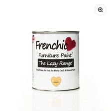 Frenchic Lazy Range Chalk Mineral Indoor Interior Paint 750ml Hot As Mustard