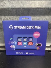 Elgato Stream Deck Mini 6 Key Controller Discord Edition Blue Nitro