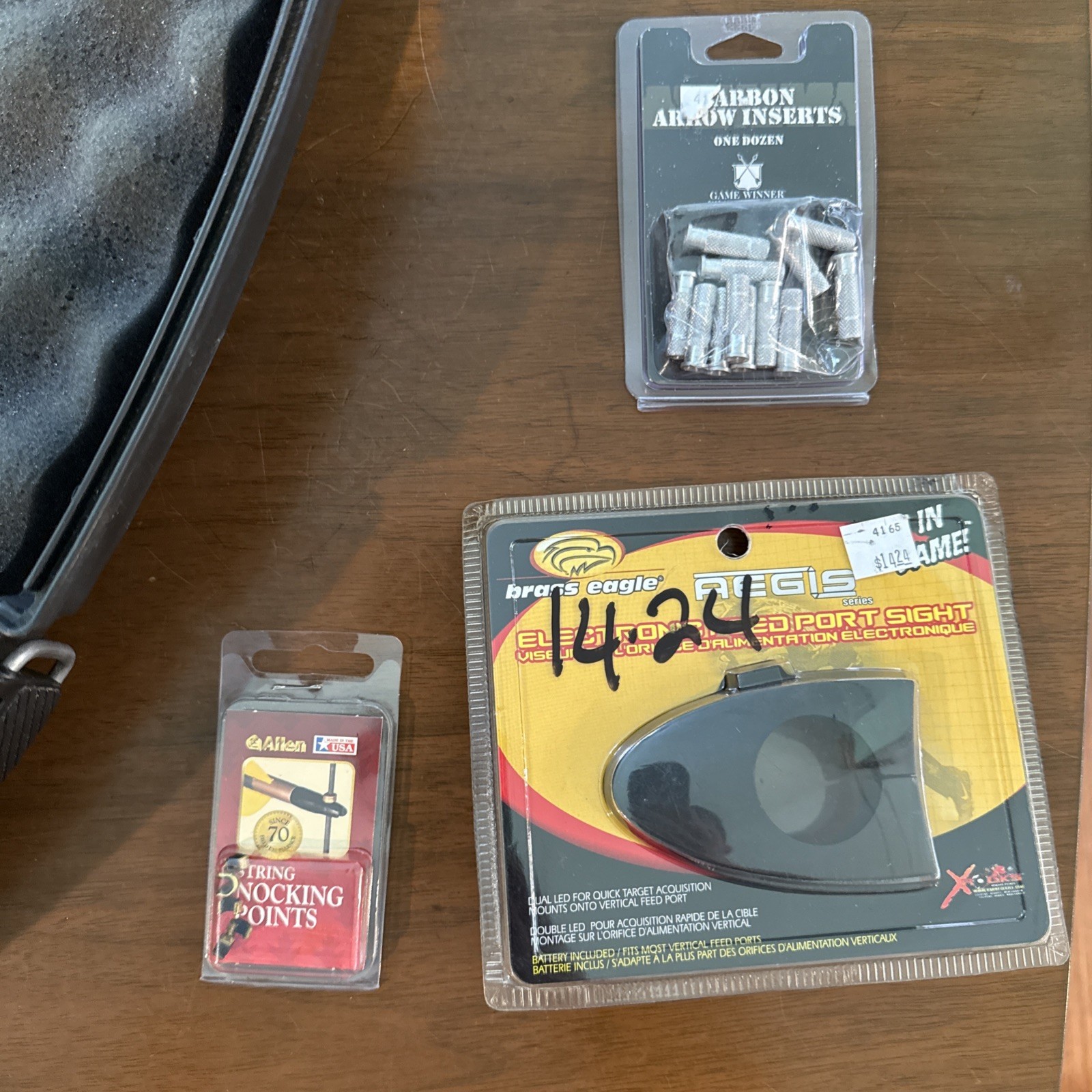 PSE Carroll Marauder Compound Bow 29 in Draw Length Case Arrows Release And More